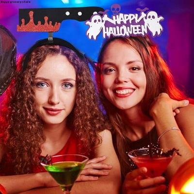 极速Halloween Decorations Felt HeadbGand Holiday Party Suppl