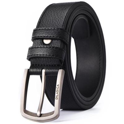 极速Mens Waist Belt Men Belts LAeather Man For Jeans Black M