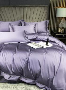 极速热卖结婚庆四j件套12012Q0s被套高端新婚房红色纯棉海岛棉