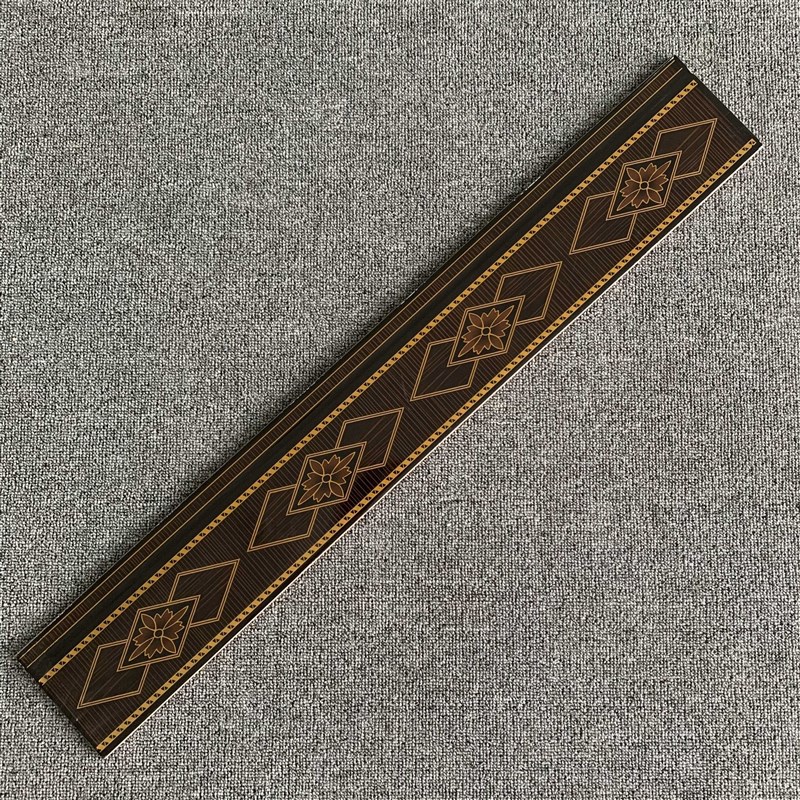 极速工程釉面瓷砖老式踢脚线120A800旧款黑色客厅老款地脚线120