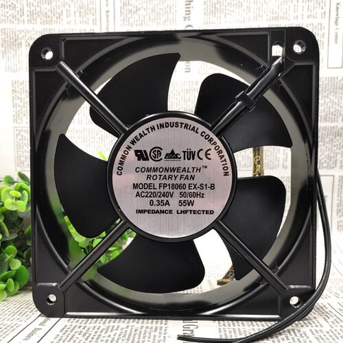 新品三协 FP-18060EX-qS1-B 18060 18CM 220V 65W 轴流式风机 散