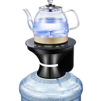 极速底部自动上水电烧水壶电动取水加热一体吸水提U水器大桶装水