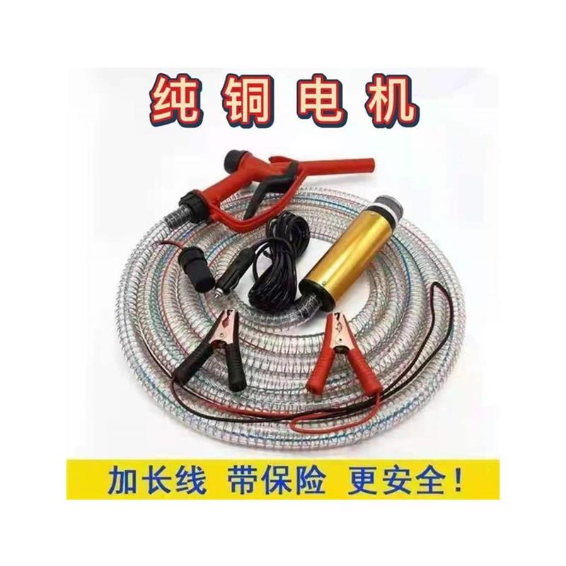 极速电动抽油泵抽水泵220rV48V24V12V柴油尿素泵小潜水泵电动车抽