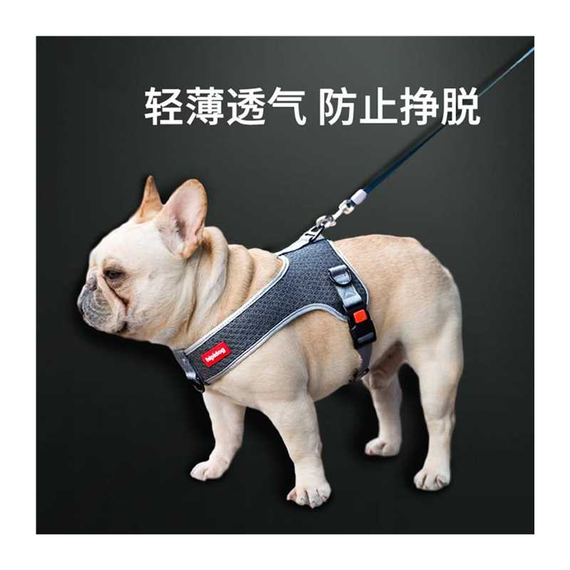 极速狗狗马鞍g胸抱婴袋背心式牵引绳小型犬中型犬遛狗绳子狗炼子