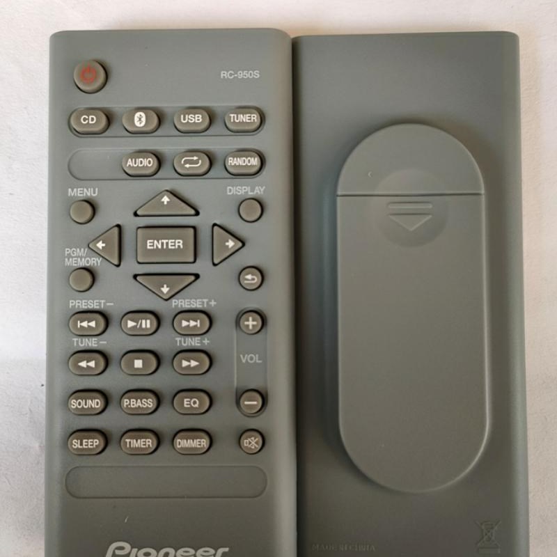 速发全新原装Pioneer先锋X-CM56 蓝牙CD组合桌面音响RC-950S 遥控