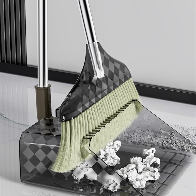 极速202c3新款扫把套装家用笤帚簸箕组合可折叠扫地不粘毛发扫帚