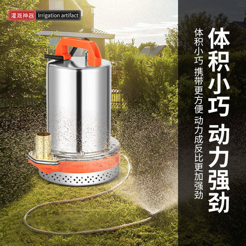 极速直流潜水泵农用电瓶车抽水水泵12V24V48V60V7R2V96V大流量家