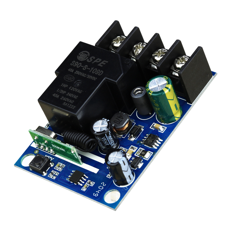 极速12V-48V 36V1路大功率水泵开关车灯喇N叭电机抽水机改装+中功
