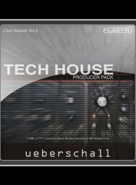 极速Ueberschall Tech vHouse Producer Pack Elastik