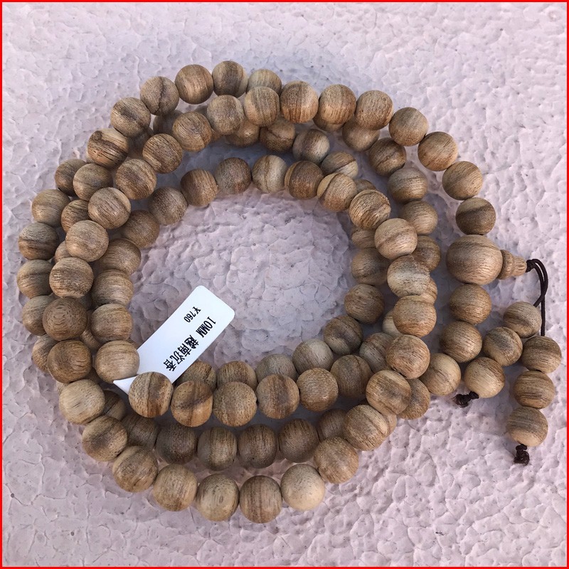 极速福慧佛具f禅修用品法器木珠越南老料沉香木10mm男女士手串佛