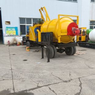 工程路面物料加热设备 智能调温沥青搅拌机 自驾式柏油路拌合器
