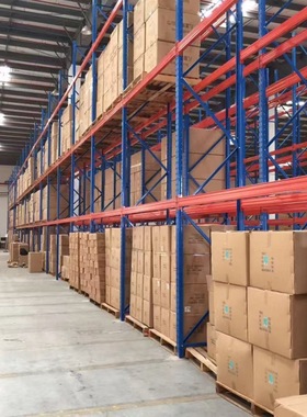 重型货架 仓储货架加厚横梁货架托盘架工业库房高位仓库货架批发