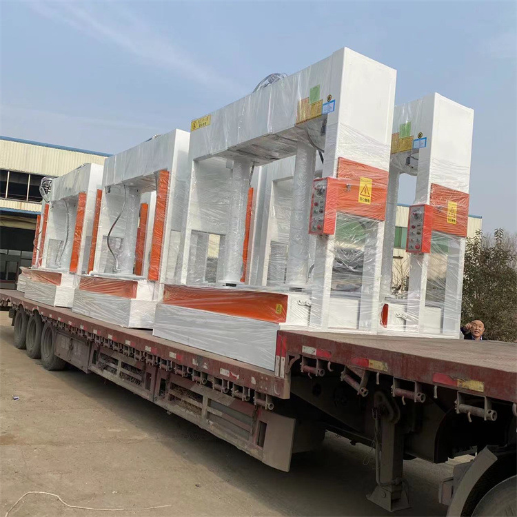 重型复合板压板机 100吨木板材木门皮冷压机 自动报警