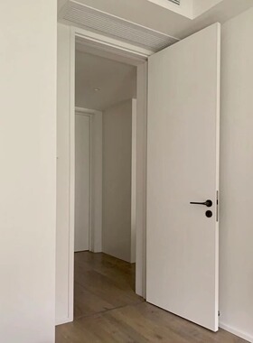 极简烤漆复合门  平板卧室门 隔音防潮房间门 纯白木门