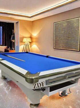 九球台球桌尺寸ZDF球星标准尺寸九球台球规则九球和黑八台的区别