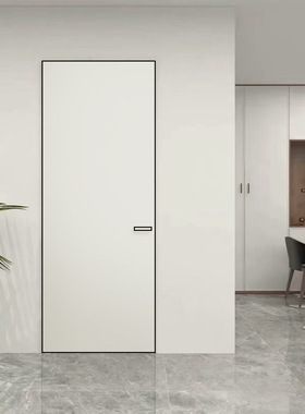 南京厂家极简门隐形门无框门静音客厅刷漆暗门室内木门通顶卧室门