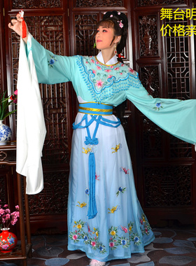 速发戏曲越剧花戏服装黄梅小旦旦七仙百花公主戏服林黛玉祝英台服