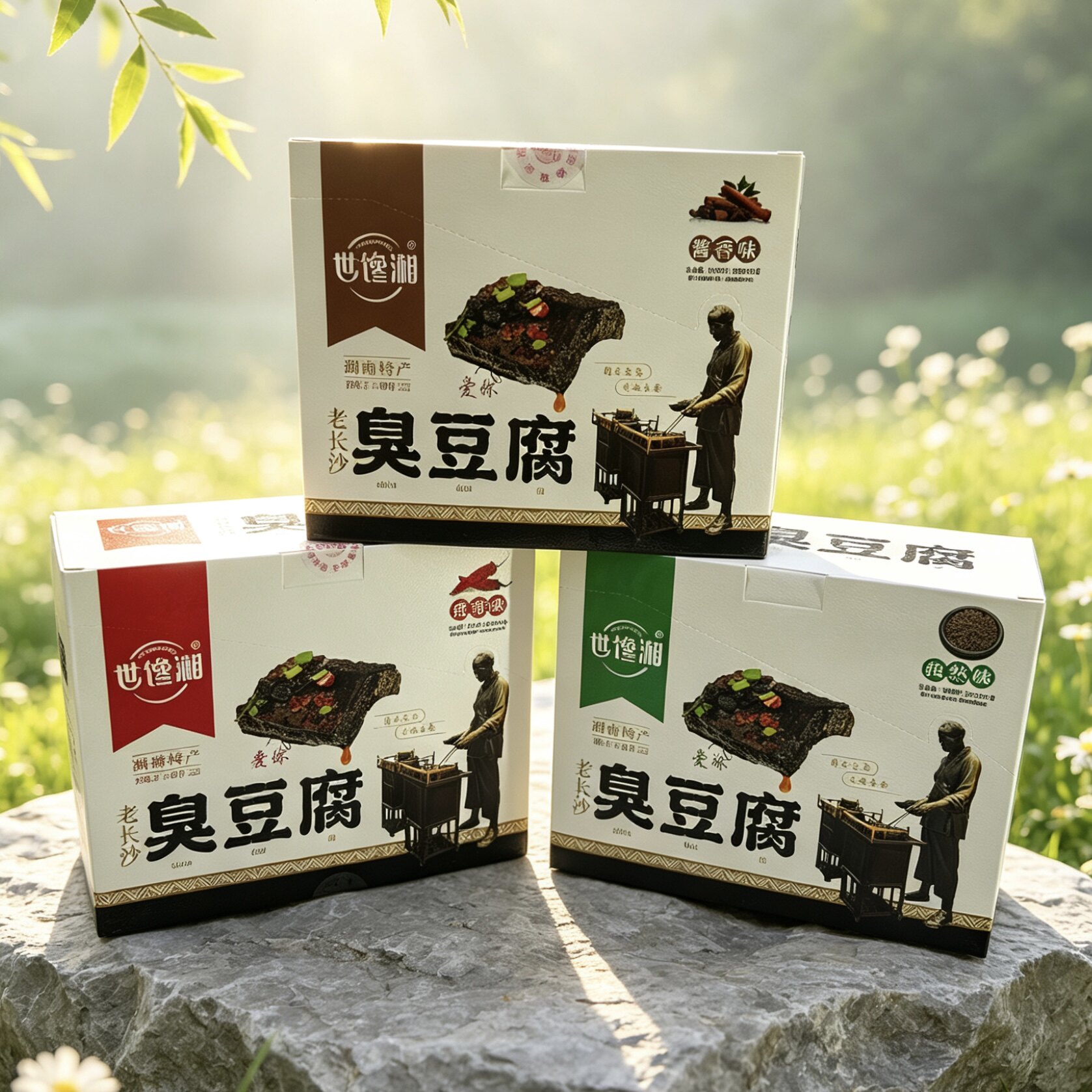 世馋湘香老长沙臭豆腐湖南特产干子小包即食熟食油炸麻辣零食500g