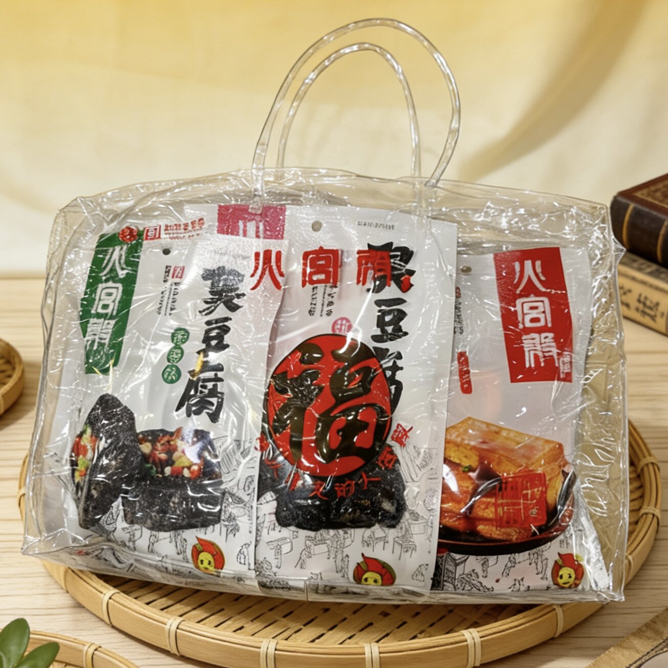 火宫殿 中华老字号 福星礼 臭豆腐豆干礼包 1138g/袋