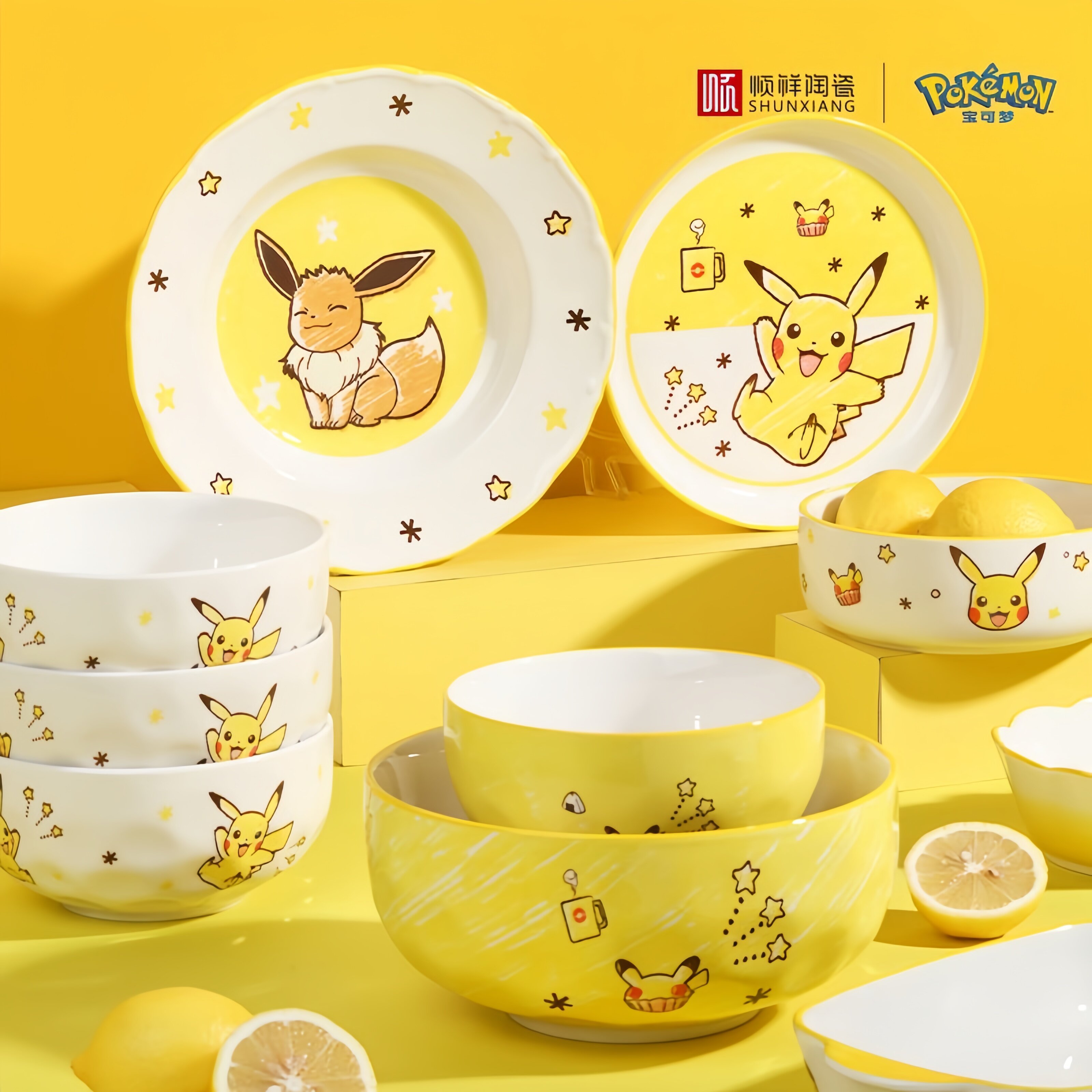【宝可梦联名】顺祥皮卡丘餐具图片