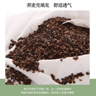 荞麦护颈u型枕飞机旅行护脖子颈椎枕头办公室午睡u形趴睡枕夏季