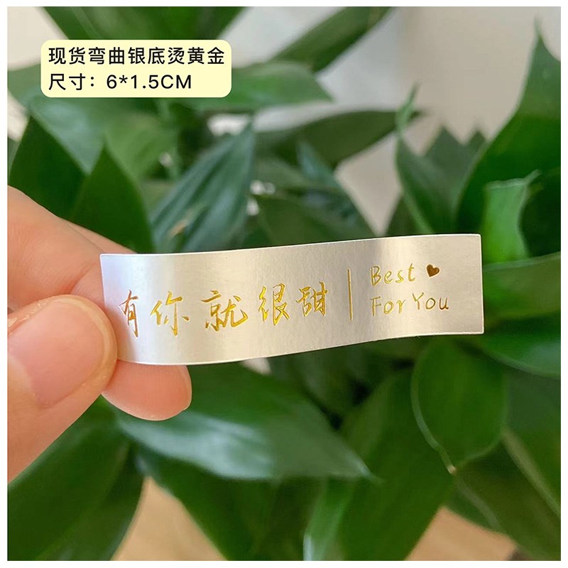 现货通版蛋糕插卡生日快乐logo卡片烘焙甜M品标签可弯曲铝箔纸插