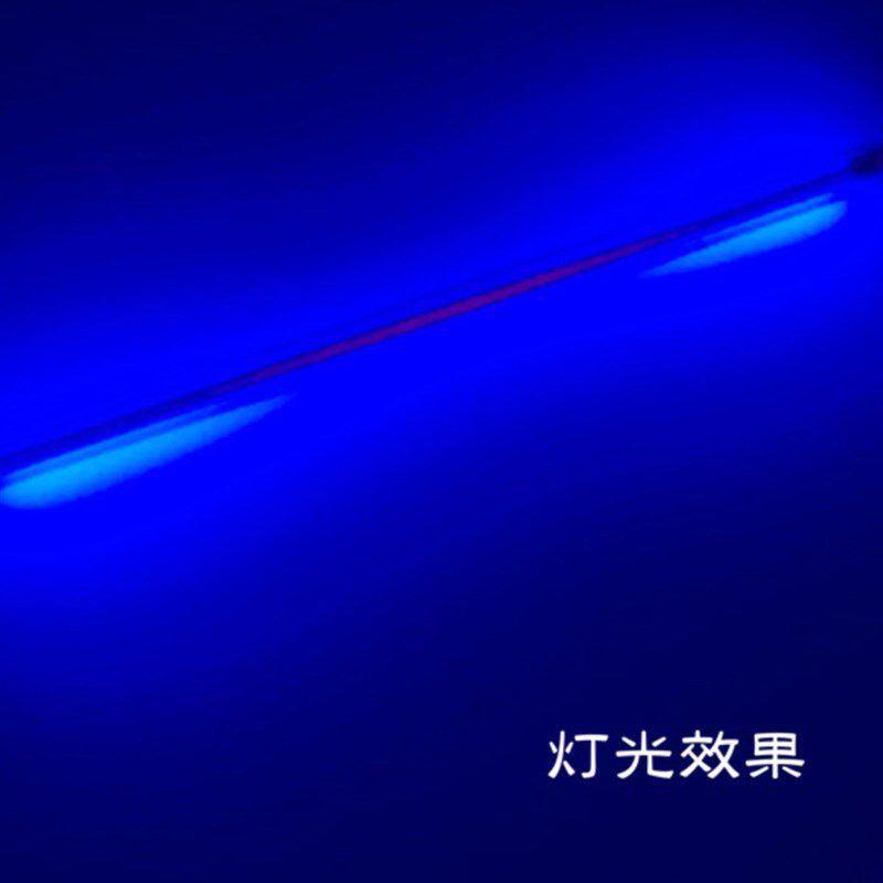 电脑水冷机箱装饰UV灯管 荧光效果灯管 灯条 20CM30CM长度 紫光灯