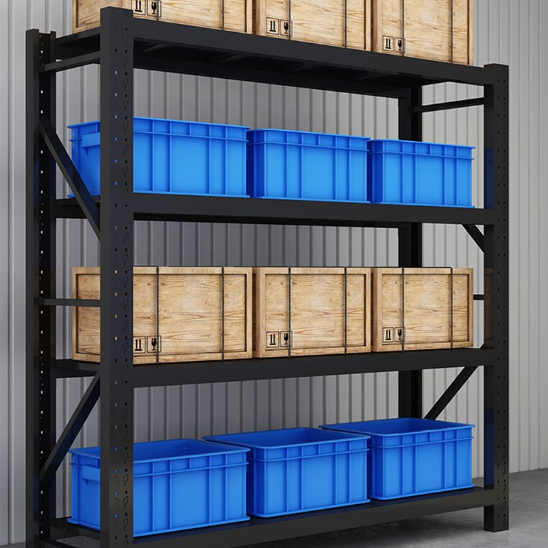 仓储货架置物架多层重o型家用储物架货物架仓库货架展示架库房铁