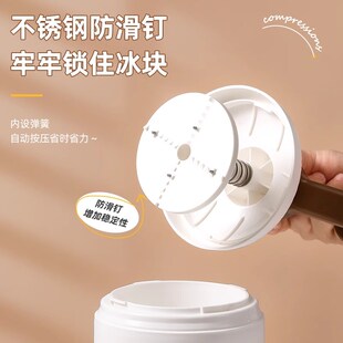 手动刨冰机儿童小型绵绵冰机器冰沙机碎冰机手摇雹冰机摆摊沙冰机