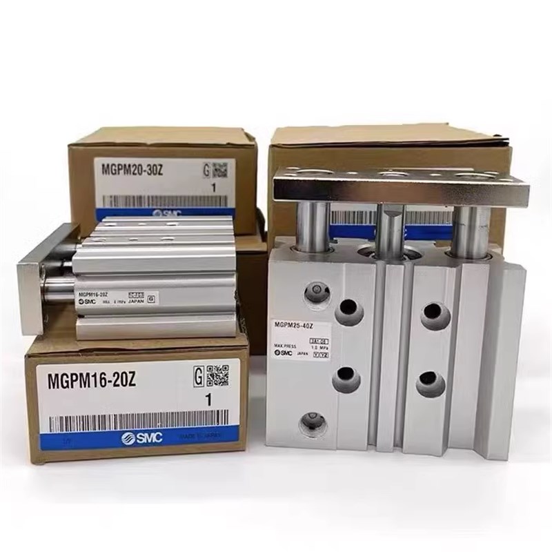 SMC三轴三杆带导杆气缸MGPM12/1t6/20/25/32/40-10-20-30-50Z/MGP