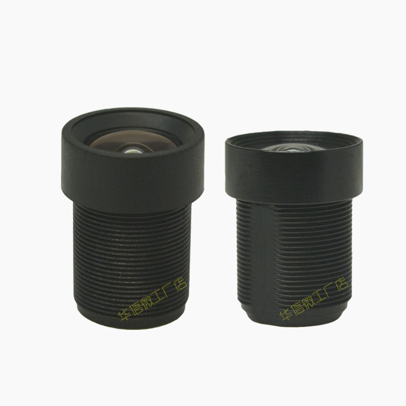 800万纯近远红外窄带850nm广角2.8mm无畸变120R度工业相机M12镜头