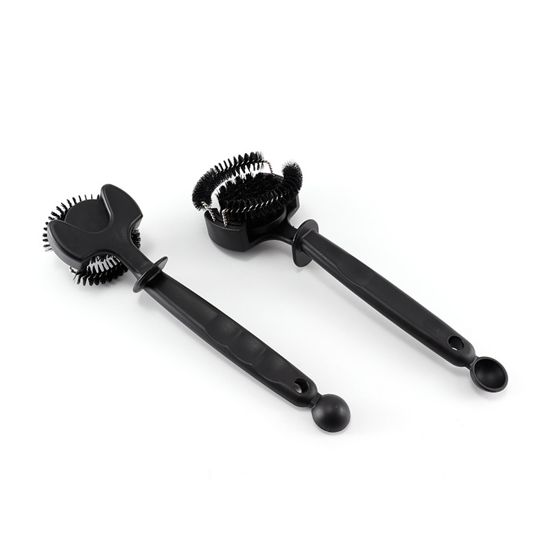 咖啡机清洁刷半自动冲煮头清洗刷子滤头专用尼龙塑料硬毛刷