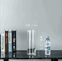 Диаметр 10 высоты 30 прямая трубка ваза