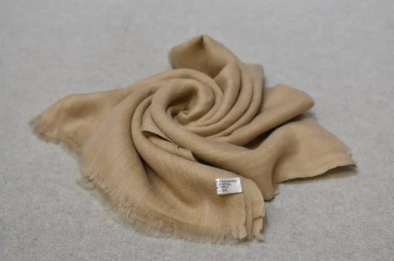 100%Pashmina羊绒/帕什米纳羊绒高级品质女士围巾配礼盒 适合春秋