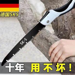 锯子家用小型手持折叠锯园林果树户外手锯伐木锯木神器快速手工锯