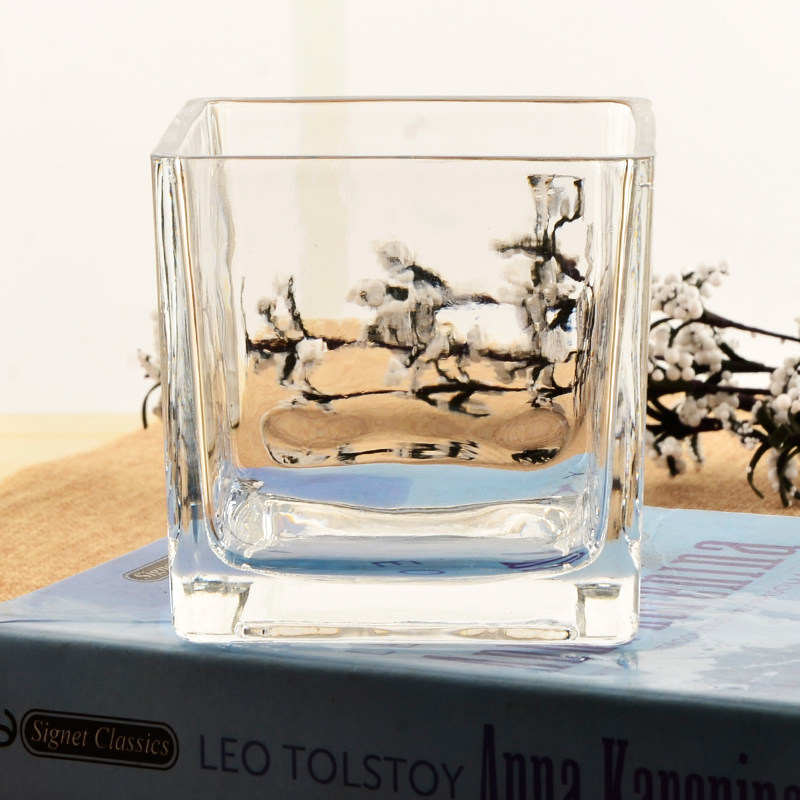 创意水培玻璃花瓶圆筒水养郁金香白掌绿萝植物插花瓶鱼缸装饰摆件,搬运/仓储/物流设备,机械式停车设备（立体停车库）,淘宝优惠券,粉丝福利购,淘宝优惠卷