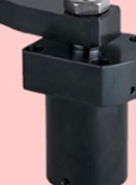 CHS-FAM25/32/40/50/63油压转角缸上法兰油路板式HSC液压工装夹具