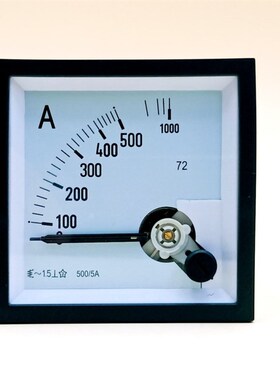 CP/JY/SQ-72带保护罩指针式交流电流表电压表SQ72-450V500V100A
