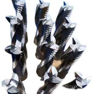 木工门锁孔加长铣刀螺旋榫眼刀开槽刀全合金粗铣精铣钨钢门板锁刀