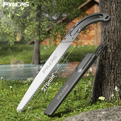 日本进口锯子家用小型手锯树神器木工手工锯园林伐砍树锯木头专用