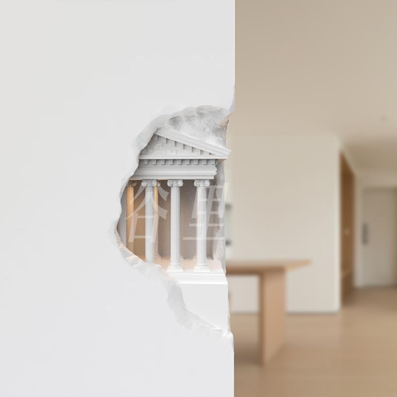 新款石膏壁灯古希腊神庙嵌入式墙角灯主卧夜灯内嵌转角感应氛围灯