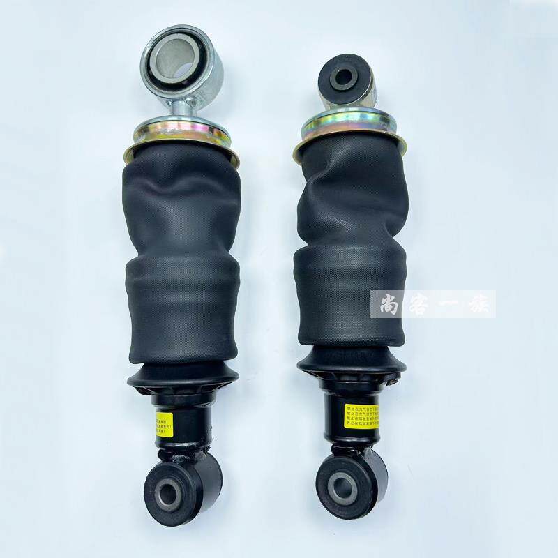 速发适用解放J6P驾驶室前后悬气囊减震器+新J6前后气囊避震器原厂
