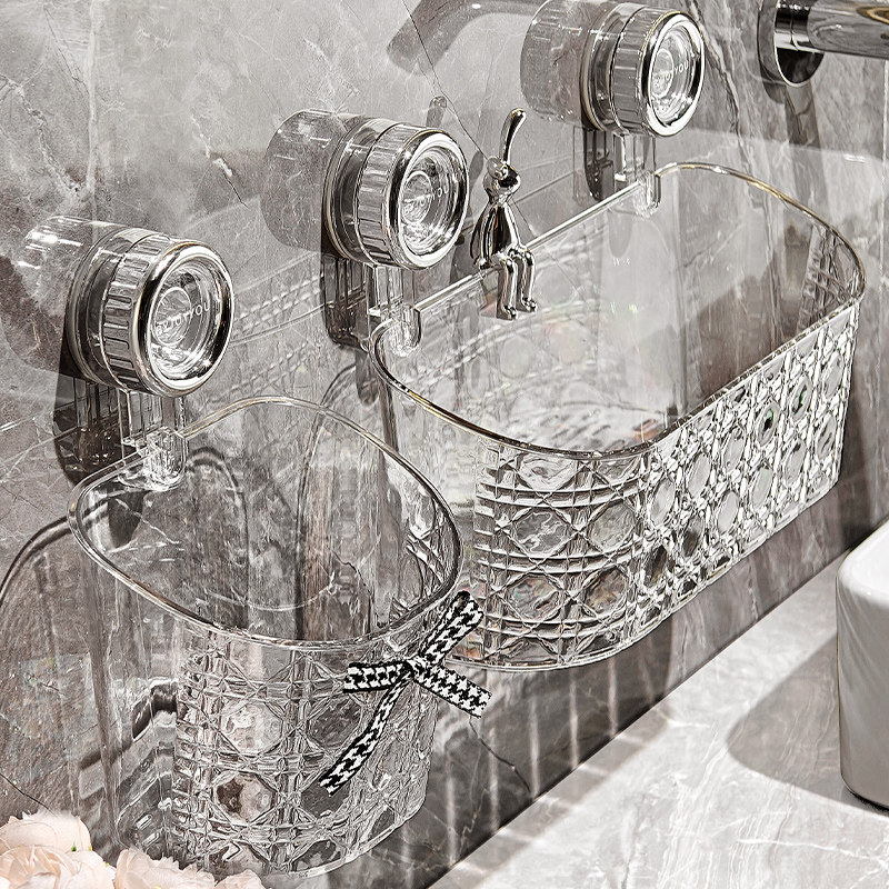 速发吸盘置物架浴室卫生间架打孔壁挂式子免厕所洗漱台用品墙上收,家庭/个人清洁工具,浴室角架/置物架,淘宝优惠券,粉丝福利购,淘宝优惠卷