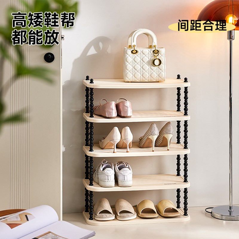速发鞋架多层家用门口收2简易入户门小窄室内好看新款纳置25爆款0