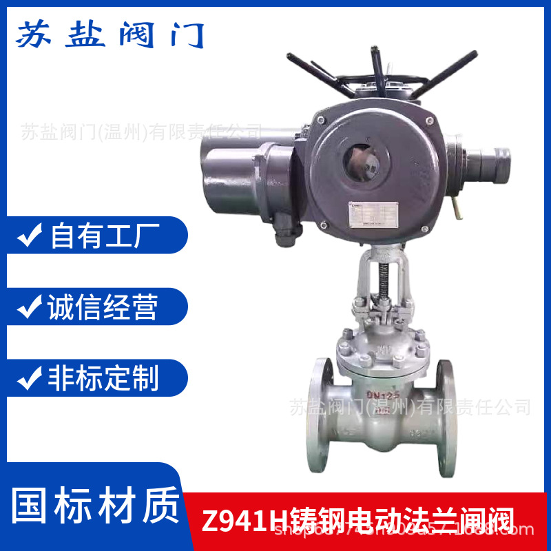 Z941H/Y-16C25C国标铸钢IP68防爆智能调节开关型380V法兰电动闸阀