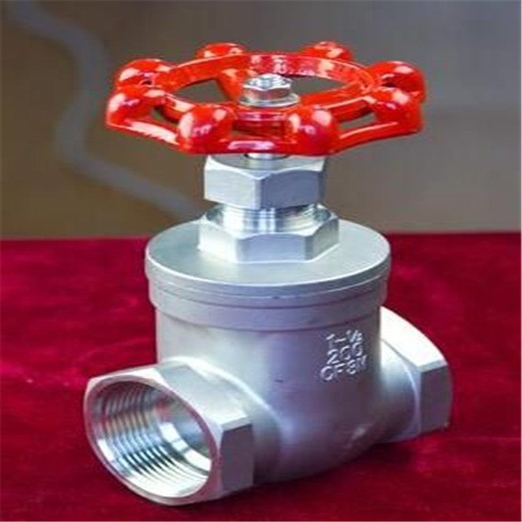 不锈钢内丝扣闸阀Z15W-16P DN15厂家直销不锈钢304螺纹闸阀