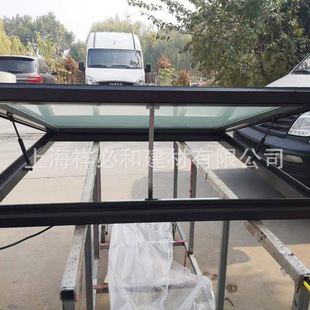 断桥铝门窗夹胶中空玻璃配置隔热隔音电动天窗楼顶防水窗