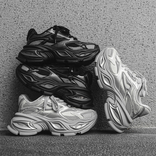 6667 情侣厚底增高网面休闲百搭老爹鞋 交个朋友 1999新款 VKOI