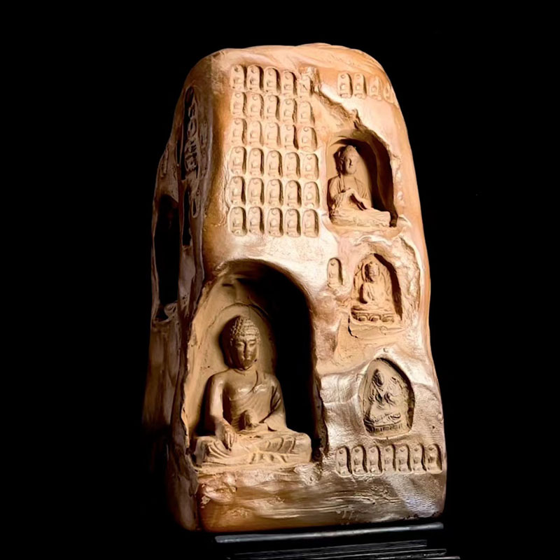 速发佛造像红黑陶彩紫瓷印章料篆刻姓名画书印章礼物永字青田石刀