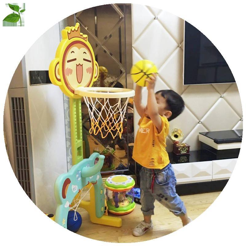 速发儿童篮球架室内可升降框用投篮玩幼儿宝宝家具球类1-2-周岁男